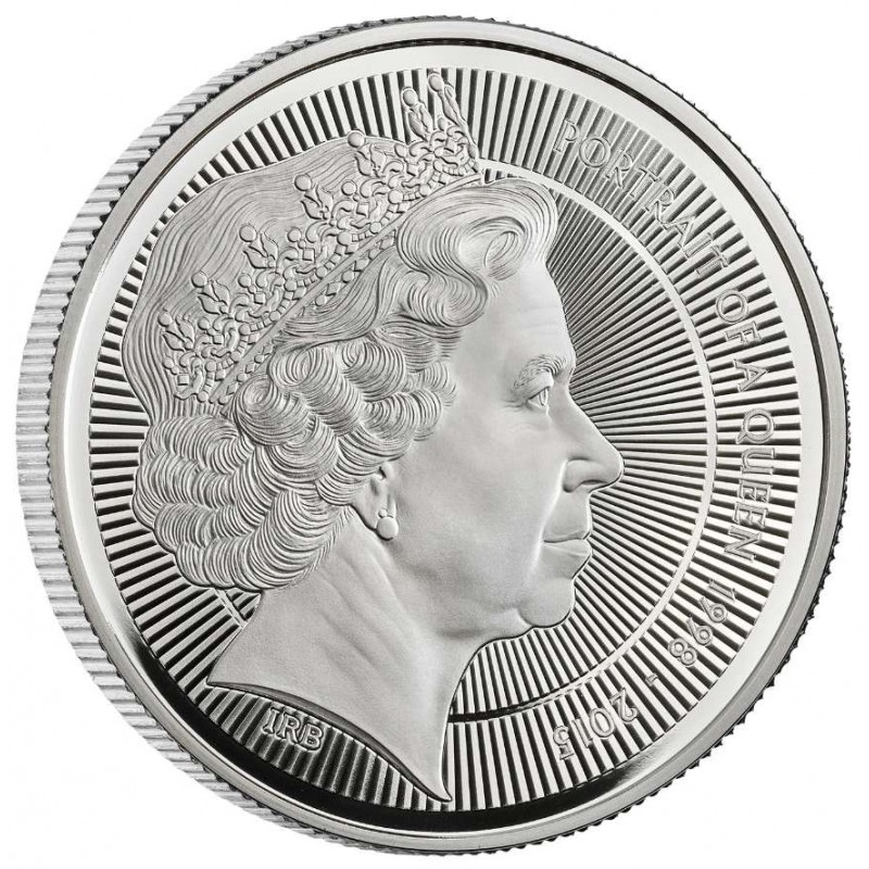 UK 2026 100 Years of QEII Rank-Broadley Portrait Silver Proof Coin WORLD COINS