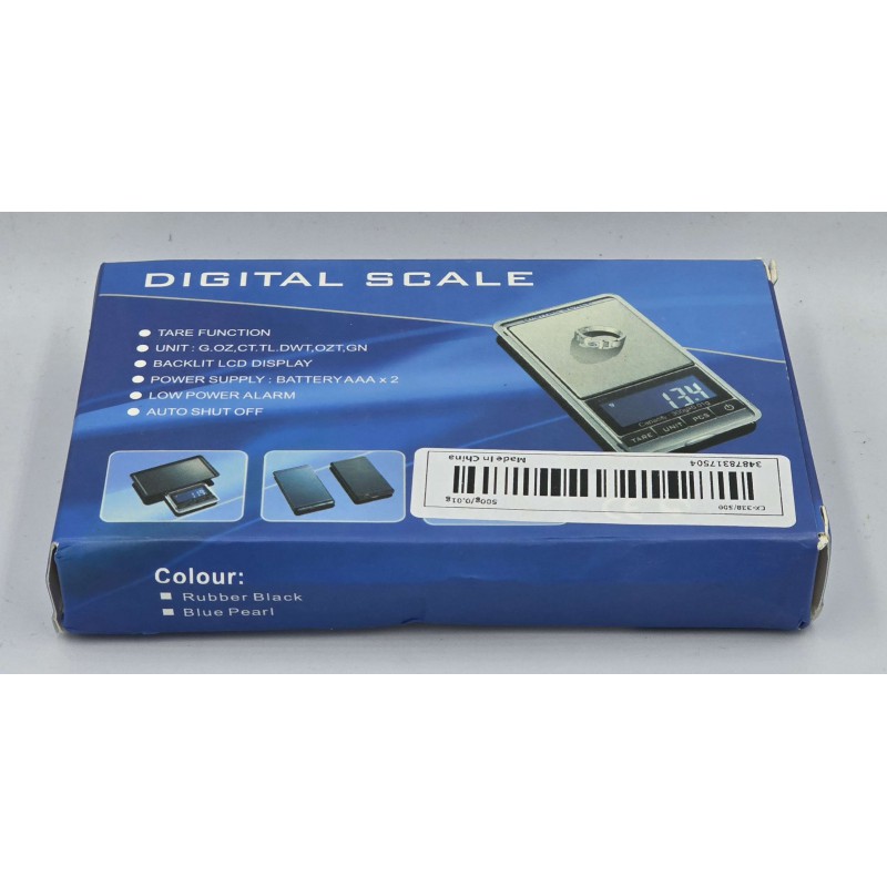 COLLECTORS QUALITY DIGITAL SCALE 2 DIGITS 0,01 UP TO 500 GR ACCESSORIES & SUPPLIES