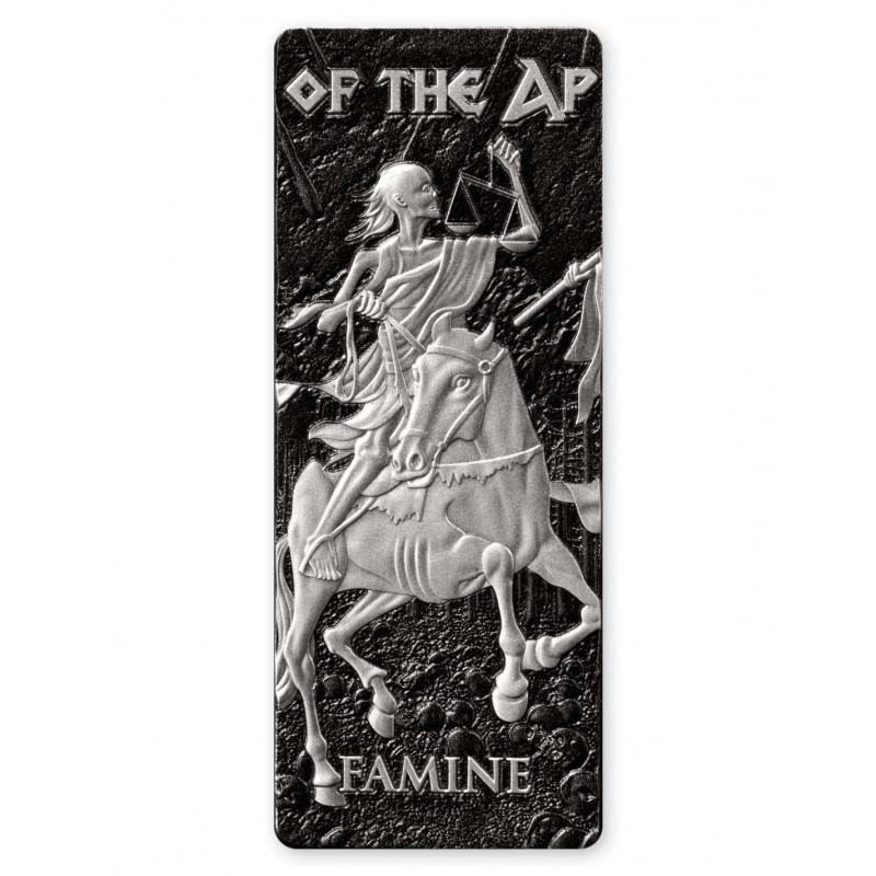 FOUR HORSEMEN OF THE APOCALYPSE Set 4 x 1 Oz Silver Coins Barbados 2024 GOLD AND SILVER BULLION