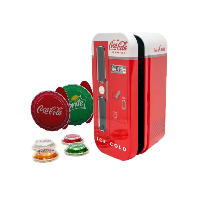 FIJI 2020 COCA COLA VENDING MACHINE CAP SHAPED SILVER PROOF COINS GOLD AND SILVER BULLION