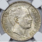 ITALY SILVER LIRA 1906 R NGC MS65 TOP POP FINEST KNOWN WORLD COINS