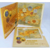 CYPRUS 2008 COMPLETE YEAR EURO SET IN COIN BLISTER