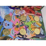 France 2025 One Piece EggHead arc Complete Medal coin Collection in Album WORLD COINS