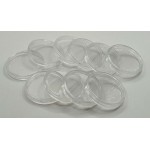 Generic round Coin capsules for coins Ø 22 mm - Pack of 10 ACCESSORIES & SUPPLIES