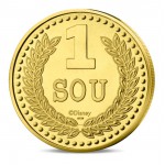 France 2026 Scrooge McDuck - Mini-medal Lucky Dime coin WORLD COINS