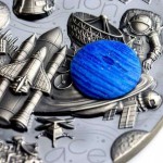 EXPLORATION OF SPACE De Doodle 3 Oz Silver Coin 2022 GOLD AND SILVER BULLION