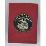 Liberia 1973 Silver Proof coin US mint Elephant WORLD COINS