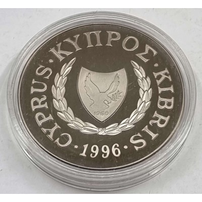 CYPRUS 1996 1 POUND COIN OLYMPIC GAMES ATLANTA