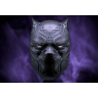 Fiji 2021 Marvel Black Panther Mask Shaped 2 oz Silver Coin