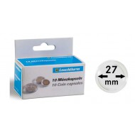 Leuchtturm Coin capsules for coins Ø 27 mm pack of 10