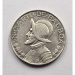 Panama 1/4 Balboa silver coin 1934 rare WORLD COINS
