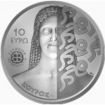 GREECE 2024 OLYMPIC GAMES 2004 ANNIVERSARY SILVER PROOF COIN WORLD COINS