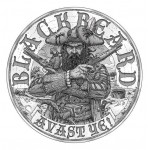Mason Mint Blackbeard Pirate 1 oz Silver Round Coin GOLD AND SILVER BULLION