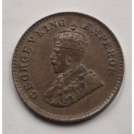 BRITISH INDIA 1/12 ANNA COIN 1924 KGV AU
