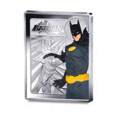 France 2025 DC Comics Batman silver bar Proof coin
