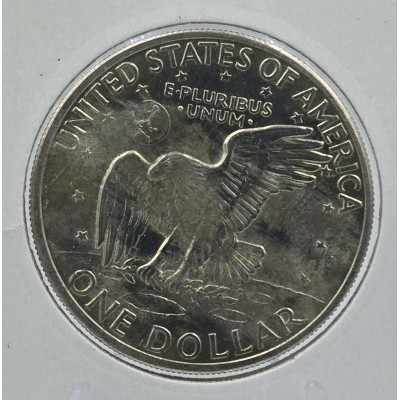 USA Eisenhower SILVER DOLLAR COIN 1971
