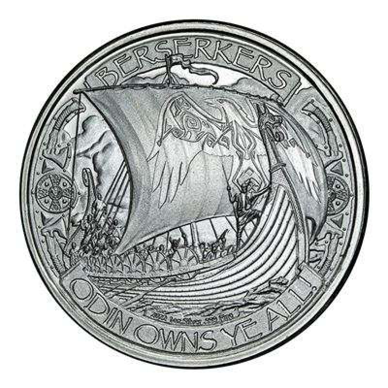 Mason Mint Vikings Valhalla 1 oz Silver Round Coin GOLD AND SILVER BULLION