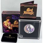 Tuvalu 2025 Jimi Hendrix Silver 1oz .999 Proof Colored Coin GOLD AND SILVER BULLION