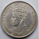 CYPRUS 18 PIASTRE 1940 SILVER COIN KGVI IN AU-UNC WORLD COINS