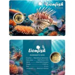 Ocean Fish collection 1/1000 Oz .999 Gold 5 coin cards in Album GOLD AND SILVER BULLION