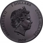 Palau 2022 Iron Maiden Number of the Beast 1 oz Silver Coin GOLD AND SILVER BULLION