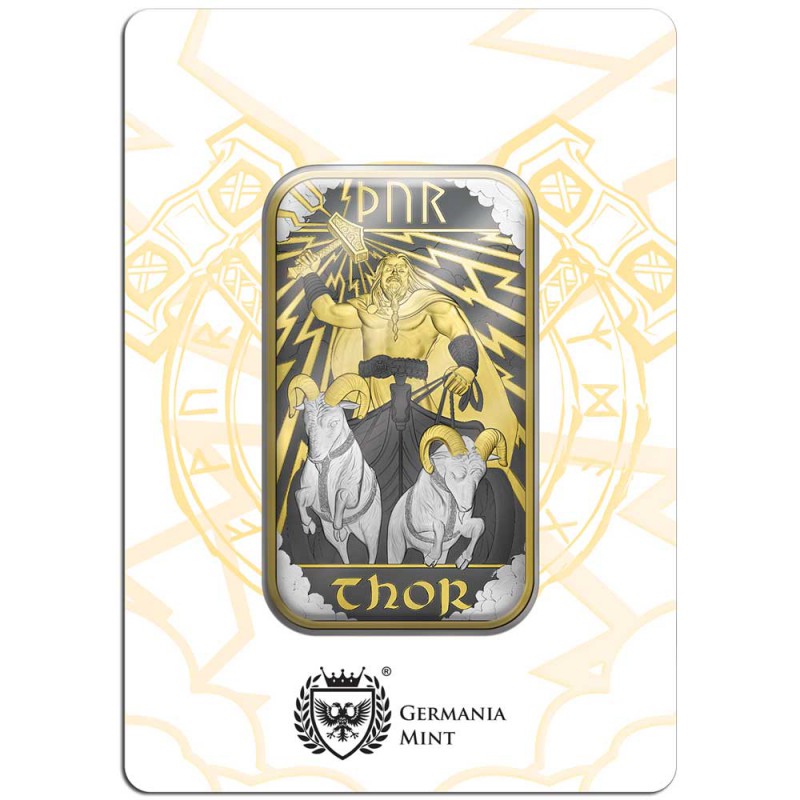 NORSE GODS – ODIN THOR LOKI 3 x 1oz Silver Bars Special Edition GOLD AND SILVER BULLION