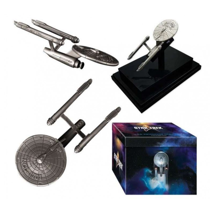 STAR TREK USS ENTERPRISE NCC 1701 3 Oz Silver Coin Samoa 2024 GOLD AND SILVER BULLION