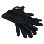 Coin gloves made of microfiber 1 pair black ACCESSORIES & SUPPLIES