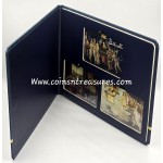 Botticelli collection 1/1000 Oz .999 Gold 3 coin cards Album GOLD AND SILVER BULLION