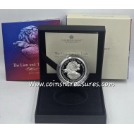 UK The Lion and The Eagle 2026 1oz Silver Proof Coin