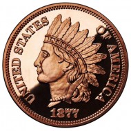 Indian Head Cent 1 oz .999 Fine Copper Round coin