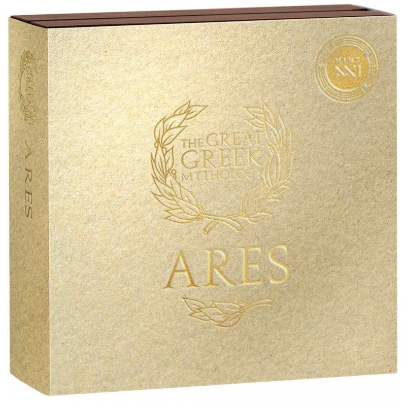 ARES 2024 Great Greek Mythology 2 Oz Silver Coin GOLD AND SILVER BULLION