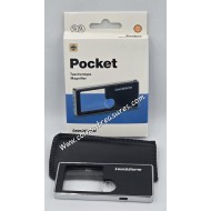 POCKET Magnifier 2.5 x magnification 10 x with light