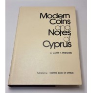 MODERN COINS AND BANKNOTES OF CYPRUS MAJOR F PRIDMORE 1974