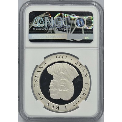 SPAIN SILVER PROOF BARCELONA OLYMPICS 1992 ARCHERY NGC PF69 UCA