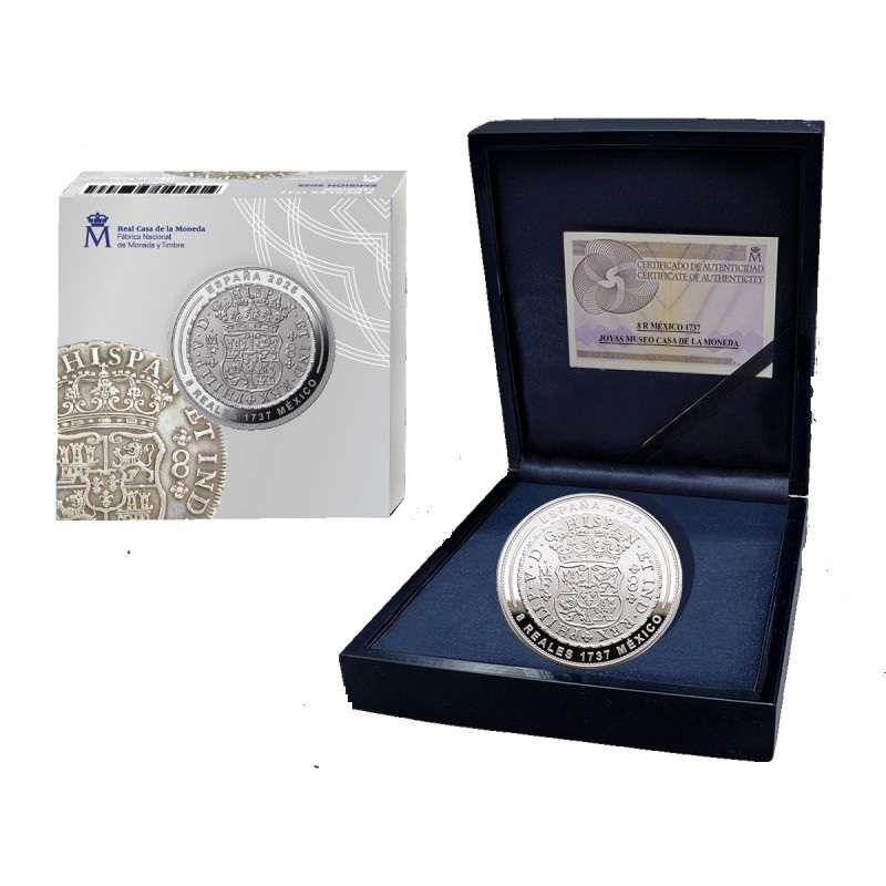 Jewels of Museum - 1737 Felipe V México Spain silver proof 10 Euro coin 2025 WORLD COINS