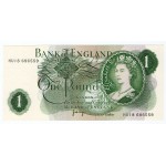 GREAT BRITAIN BANK OF ENGLAND 1 POUND 1970 P374g BANKNOTE QEII UNC WORLD BANKNOTES