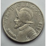 Panama 1 Balboa silver coin 1931 rare WORLD COINS