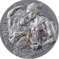 Perseus and Andromeda 2023 Great Greek Mythology 2 Oz Silver Coin