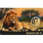 African Animals Big 5 collection 1/1000 Oz .999 Gold coins Album GOLD AND SILVER BULLION