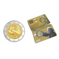 Greece 2025 Mikis Theodorakis 2 Euro Silver BU in Coin Card