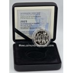 Greece 2025 100 YEARS FROM SCULPTOR TAKIS Silver 6 Euro Coin WORLD COINS