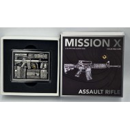 ASSAULT RIFLE Mission X 2 Oz Silver Coin Samoa 2025