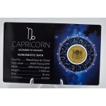ZODIAC SIGNS CAPRICORN 1/1000 Oz Gold Coin GOLD AND SILVER BULLION