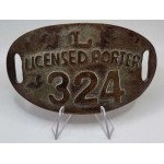 CYPRUS Railway Licensed porter EMBLEM BUDGE MEDAL L ANTIQUES & OTHER COLLECTIBLES