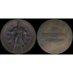 GERMANY LARGE MEDAL 161,4gr Commemorative International Crafts Exhibition in Berlin 1938 ANTIQUES & OTHER COLLECTIBLES