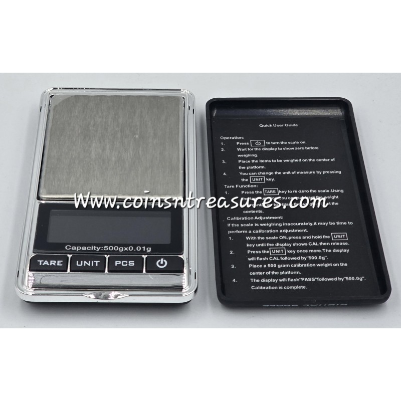 COLLECTORS QUALITY DIGITAL SCALE 2 DIGITS 0,01 UP TO 500 GR ACCESSORIES & SUPPLIES