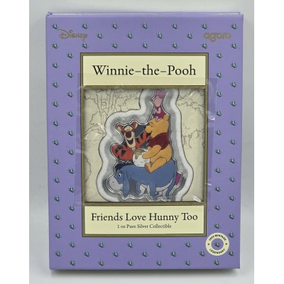 Disney 2025 Winnie the Pooh Friends 1 oz Silver Proof coin