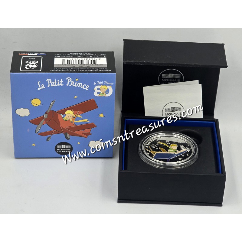 France The Little Prince Book 10€ silver coins 2026 WORLD COINS