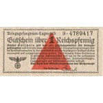 Germany 1939-1945 1 Reichsmark Nazi Banknote EXF+ wwii WORLD BANKNOTES